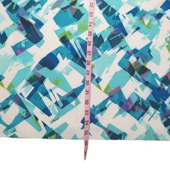 Calvin Klein Bodycon Midi Dress Sleeveless Geo Print - Picture 8 of 12